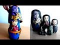 Avengers Endgame Infinity War Nesting Dolls Paint Your Own Nesting Dolls DIY Nesting Dolls