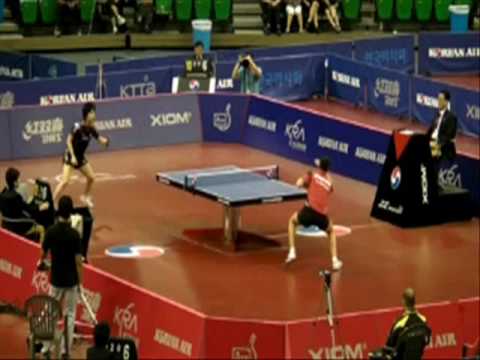 Jun Mizutani vs Dimitrij Ovtcharov Semi Final Korean Open 2009