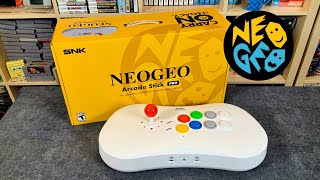 ** NEW** NEOGEO Arcade Stick Pro - Unboxing & REVIEW