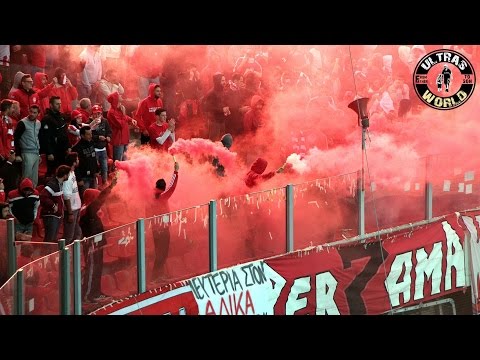 Ultras World in Athens & Piraeus - Olympiakos vs Panathinaikos (26.10.2014)