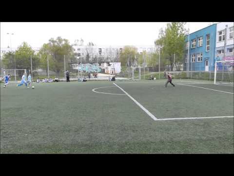 20160423 Unia Wrocław vs Olimpic Wrocław gol Kuba Tołkacz