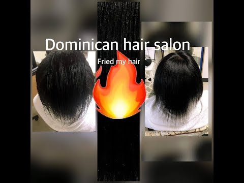 Dominican salon secretly relaxed my natural hair