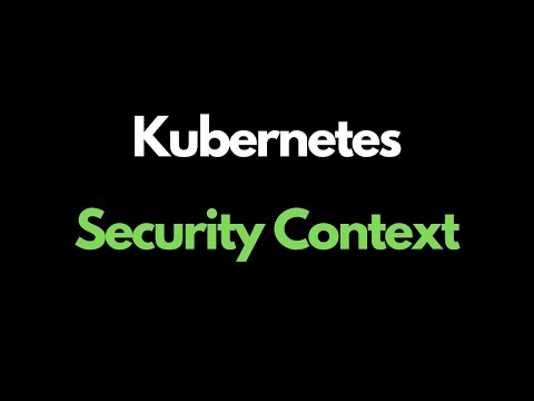 Kubernetes Security Context | Kubernetes For Beginners
