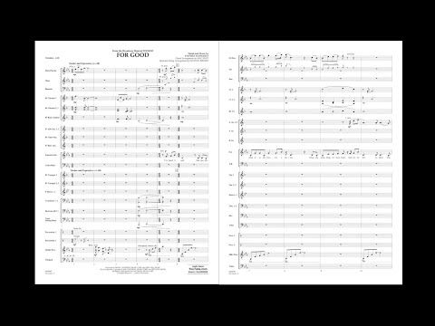 For Good (from Wicked) by Stephen Schwartz | Arr. Michael Brown