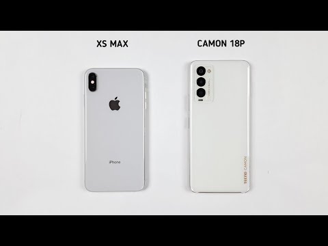 iPhone XS Max Vs Tecno Camon 18P Speed Test & Camera Comparison