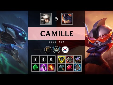 Camille Top vs Rumble - KR Challenger Patch 25.15