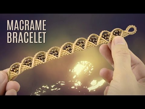 Spiral Macrame Patterns DIY Macrame Spiral Bracelets