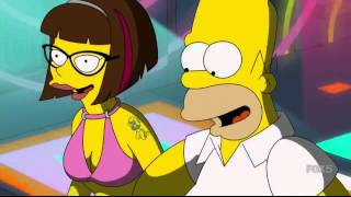 The Simpsons -  Big City (Spacemen 3 song )  scene