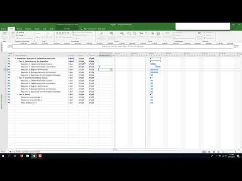 Exemplo Uso do Project 2016