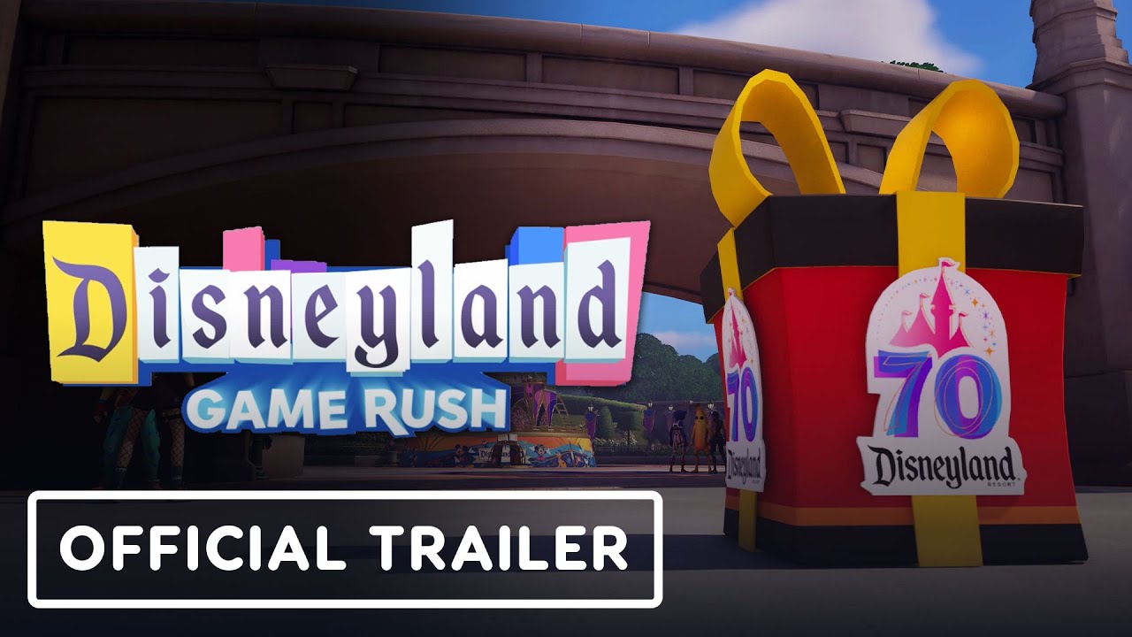 Disneyland Game Rush - Official Launch Trailer (Created in Fortnite)
