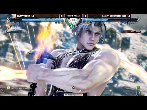 Soul Calibur 6 @ NLBC Online #7 Grand Finals - 8WayFunz vs LMNY Spectrechild [4K/60fps]