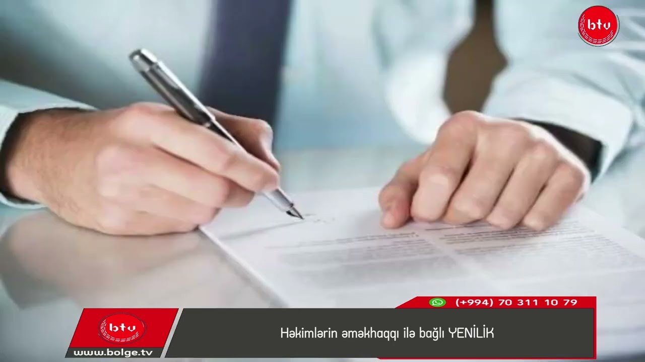 Həkimlərin əməkhaqqı ilə bağlı YENİLİK