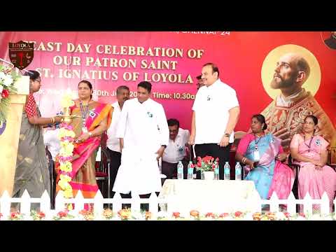 St Ignatius Loyola Holy Mass | Function | 2025 | Loyola Kodambakkam