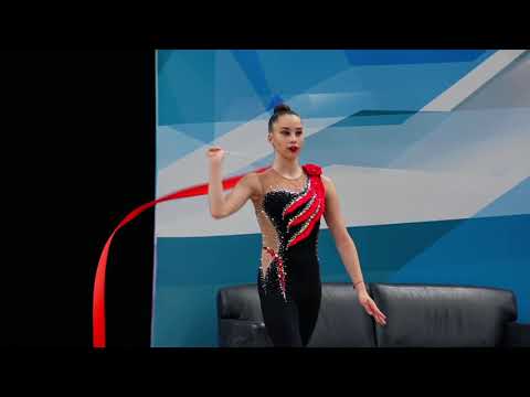 Erika Dokutsajeva – Ribbon – 2nd International RG Online Tournament Moscow 2020
