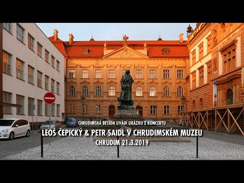 Leoš Čepický & Petr Saidl - koncert - Velký sál Muzea - Chrudim 21.3.2019