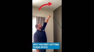 What causes those brown spots on your ceiling? Solved.
