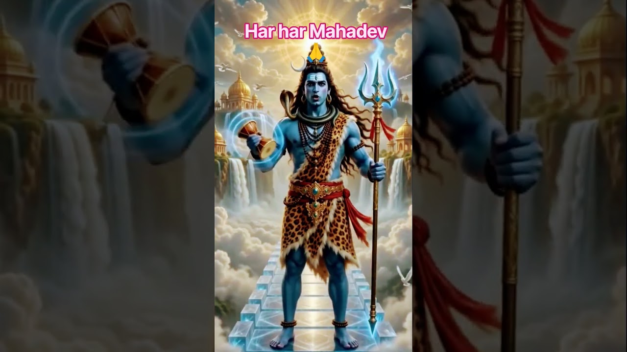 🔱 Har Har Mahadev 🙏 | महादेव की भक्ति में खो जाइए ❤️ | #shorts #gangamata #mahadev #kashi #praya