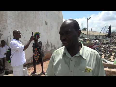 The Door of Return at Cape Coast Holocaust Dungeons - Ghana May 2019 Tour