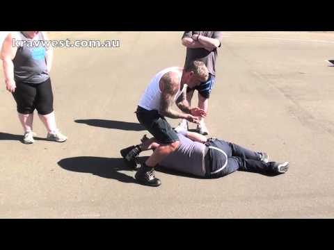 Lee Morrison Ground Fighting / Takedown on concrete