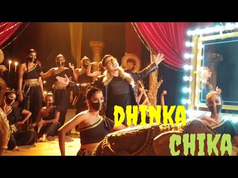 dhinka chika behind the scene🎬🎥rakesh reeyan da