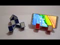Mobile Stand Type 3 Snake Cube Pattern