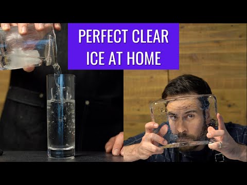 How To Make Clear Ice #shorts