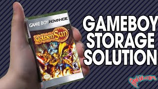 THE BEST WAY TO STORE HANDHELD GAMES!! | The Cassette Method - Amiiben