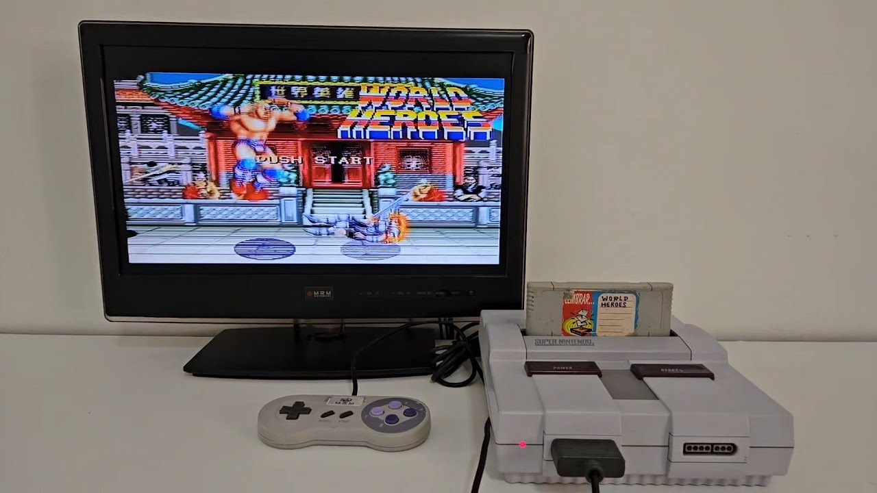 Conserto no Super Nintendo SNS-CPU-APU01 do Paulo /SP