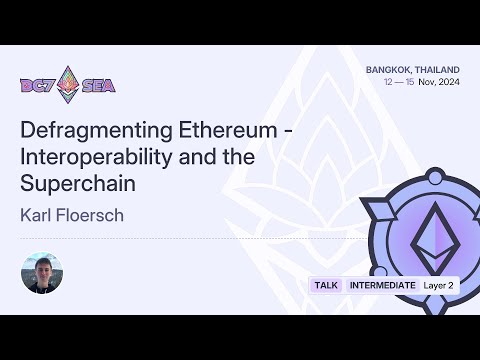 Defragmenting Ethereum - Interoperability and the Superchain preview