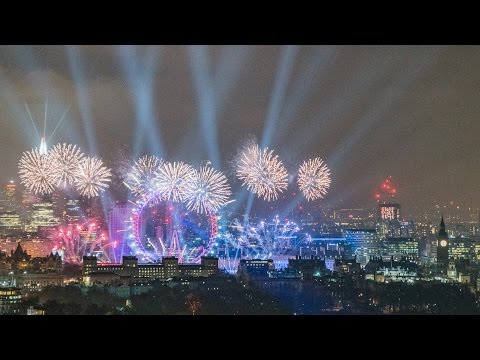 London New Years Eve 2016 / 2017 - Best view of the fireworks from Galvin at Windows