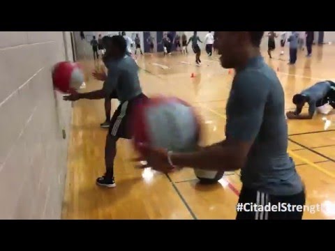 2016-01-28 Citadel Football: 1st Half of Winter 2016