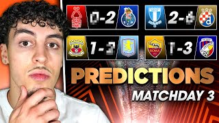 Download the video "Europa League *MATCHDAY 3* League Phase Predictions!"