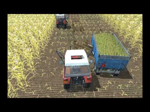 Farming Simulator 2013 - More Realistic mod preview -Zetor 7711 and 7745