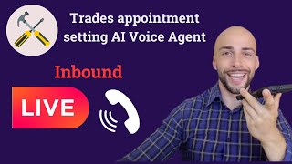 Qualification & Appointment Setter LIVE CALL DEMO _ For Trades Services