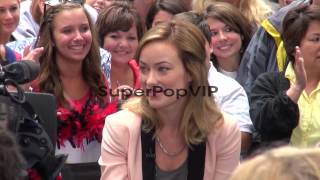 Olivia Wilde at the 'Good Morning America' studio Olivia ...