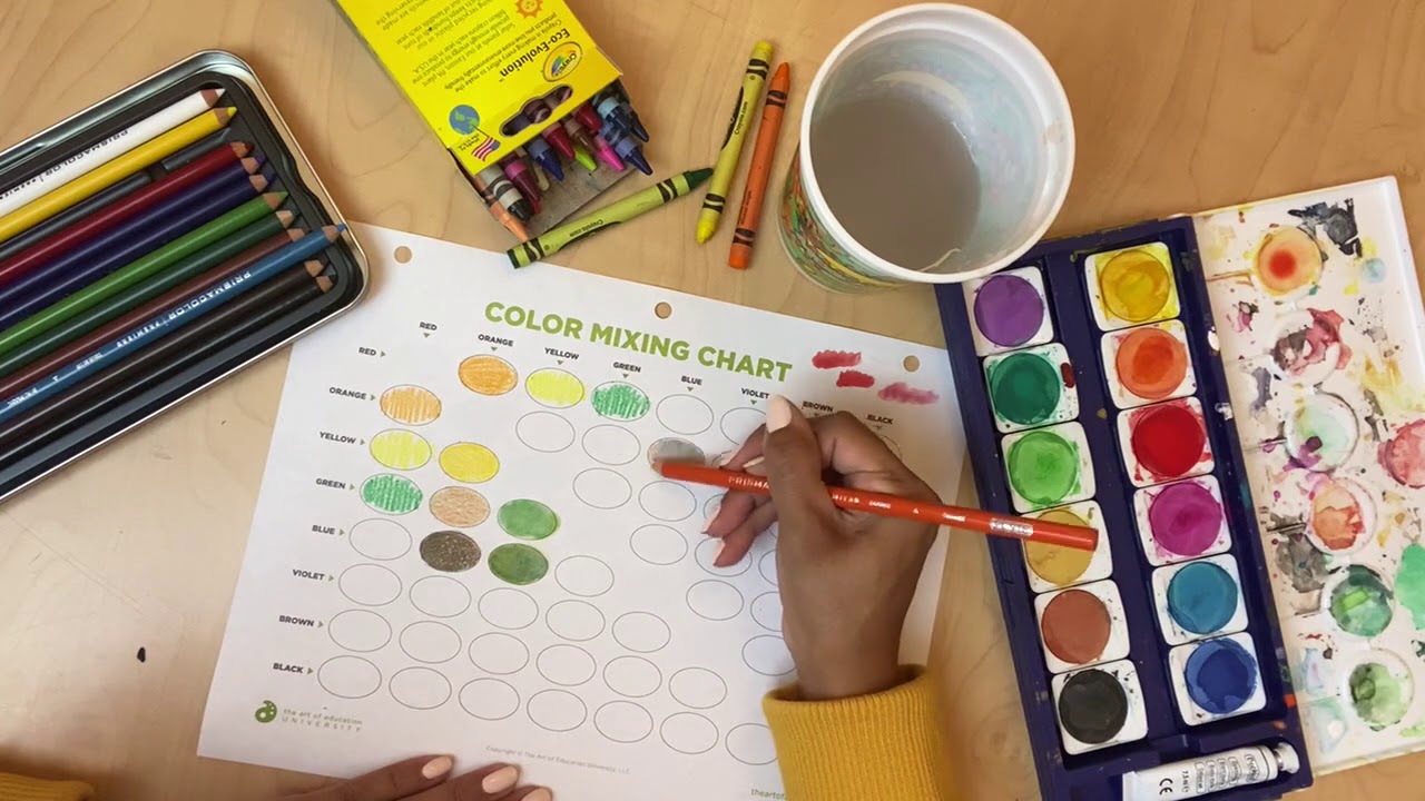 Color Mixing Worksheet