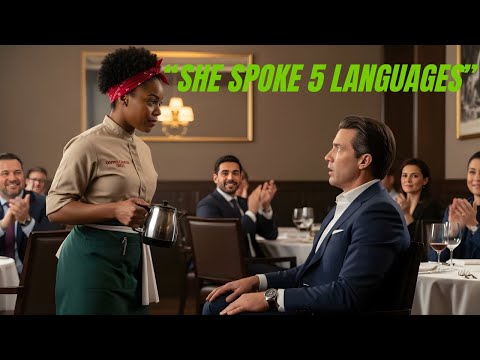 BILLIONAIRE CALLS WAITRESS ‘ILLITERATE -  HER REPLY IN 5 LANGUAGES LEFT EVERYONE SPEECHLESS