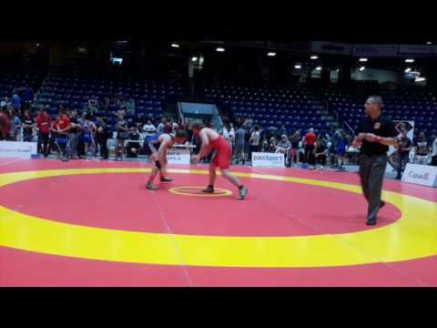 2016 Canada Cup: 86 kg Clayton Pye (CAN) vs. Nick Proctor (CAN)