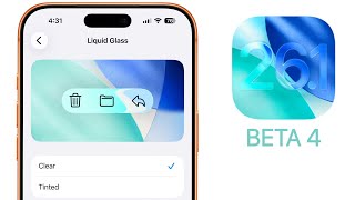 iOS 26.1 Beta 4 Released - What's New?