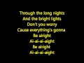 Justin Bieber- Be Alright Acoustic Lyrics HD 