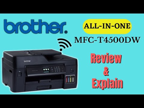 BROTHER  MFC- T4500dw A3 Ink Tank Printer