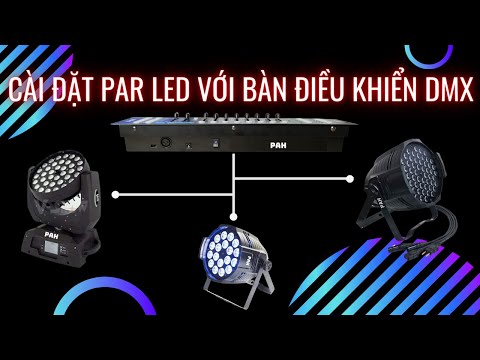 Bàn điều khiển tín hiệu DMX 192 dùng cho các loại đèn sân khấu