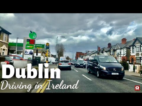 Driving in Dublin, Ireland|Dash cam Ireland | Driving from Clondalkin to Dublin City