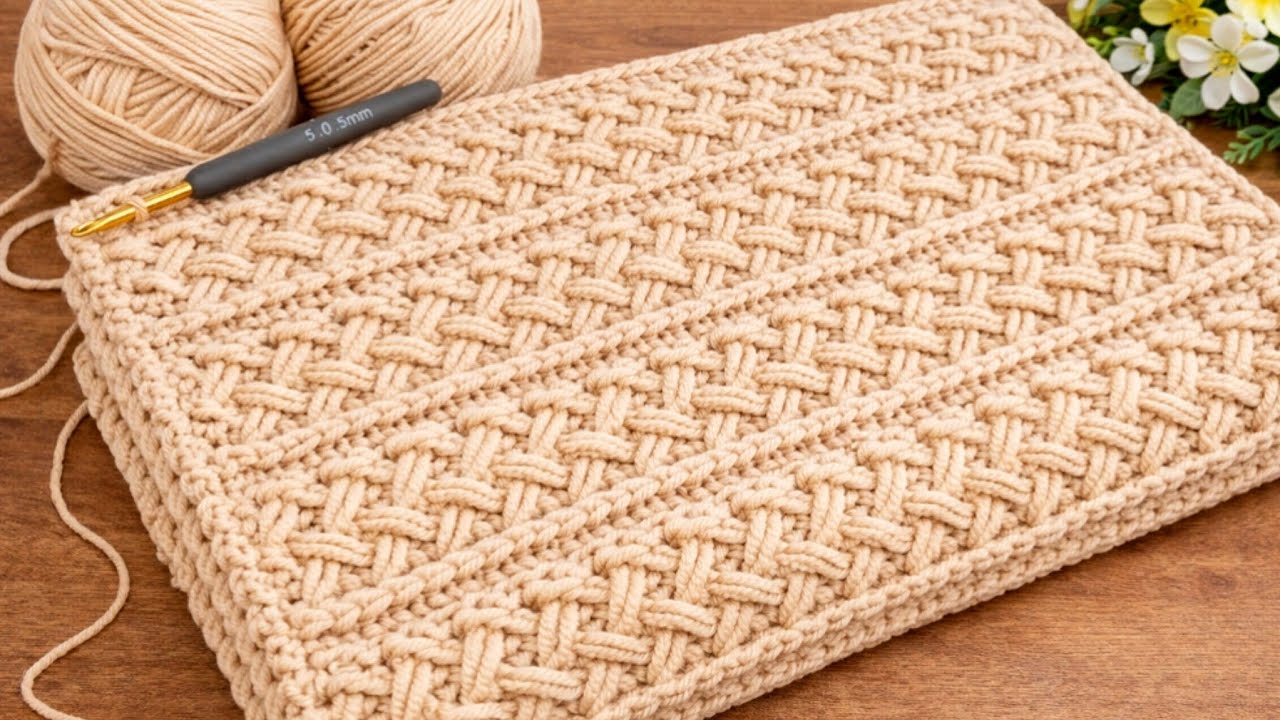 It's such an EASY AND BEAUTIFUL CROCHET STITCH that will instantly steal your heart!