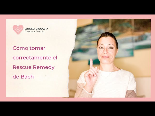 Vídeo relacionado con Bach - Rescue Remedy Gotas, Remedio Natural a Base de Flores que Ayuda a Conseguir Tranquilidad y Comodidad - 10 ml