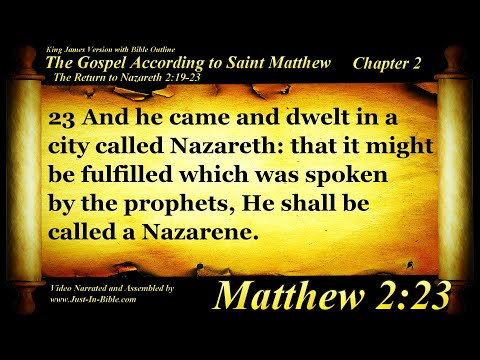 The Gospel of Matthew Chapter 2 - Bible Book 40 - The Holy Bible KJV Read Along Audio/Video/Text