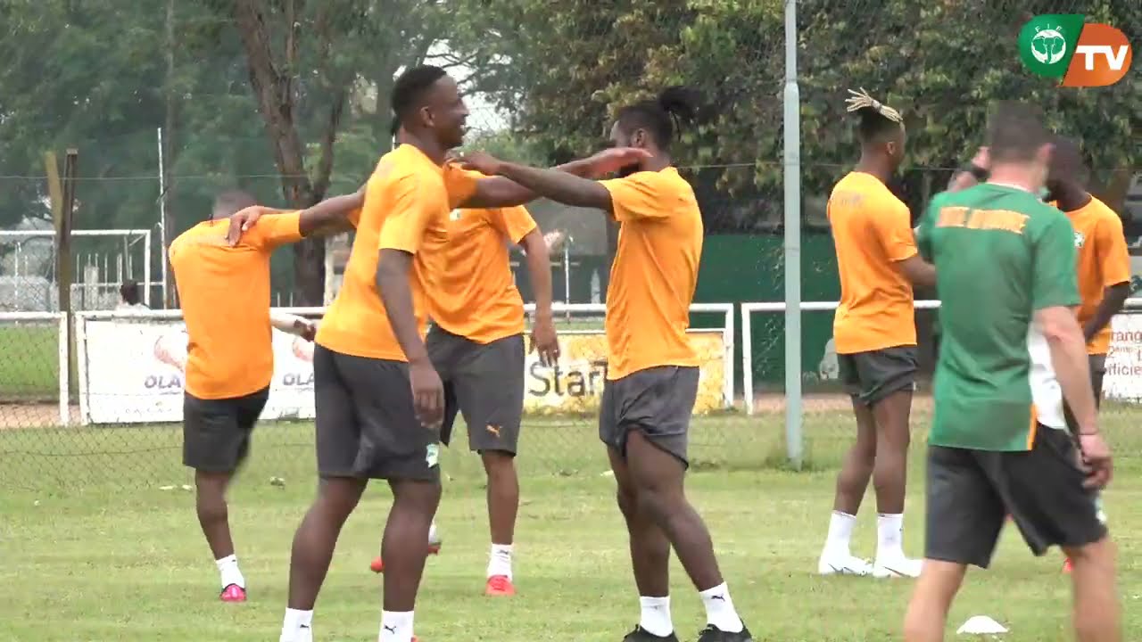 ELIM.CAN 2022 : Séance d'Entrainement des Eléphants avant départ pour Niamey