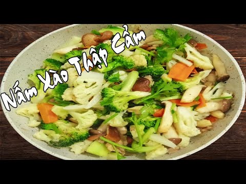Cách Làm Món Nấm Xào Thập Cẩm Đơn Giản Mà Ngon | nau an cung lan