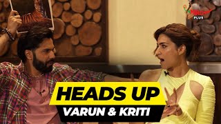 Varun Dhawan and Kriti Sanon play Heads Up | Bhediya | RJ Prerna