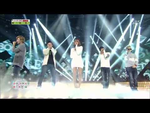 131222 M I B          Let's Talk About You @ Inkigayo Goodbye stage 720